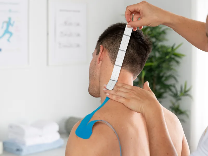 Kinesio Taping at Big Spirit Chiropractic in Spirit Lake