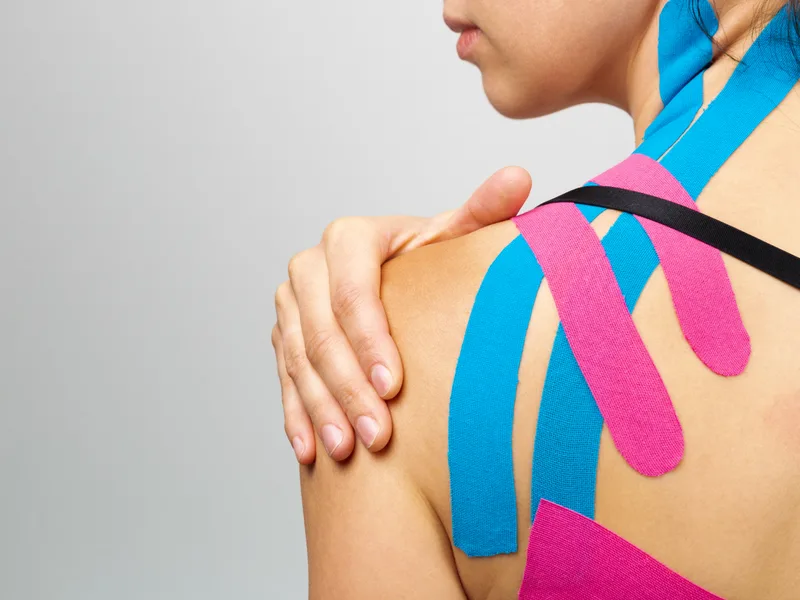 Kinesio Taping at Big Spirit Chiropractic in Spirit Lake