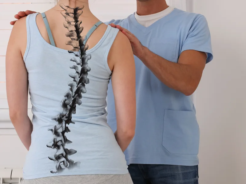 Big Spirit Chiropractic treating scoliosis in Spirit Lake